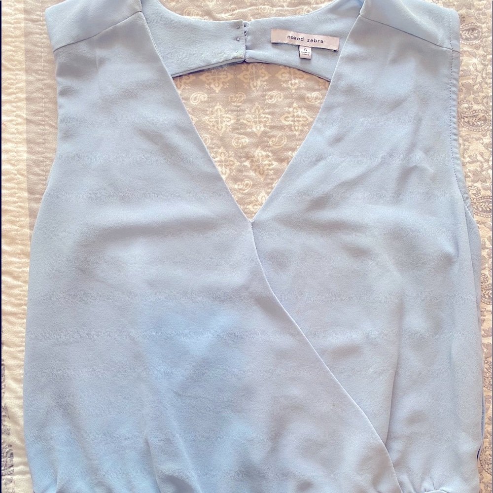 Blue blouse